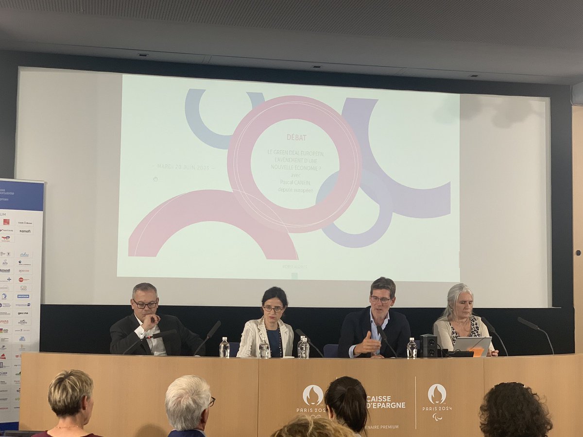 A l’occasion de l’AG de l’<a href="/ObsRSE/">ORSE</a>, <a href="/pcanfin/">Pascal Canfin</a> invite les #entreprises à avoir une vision holostique, et non pas sectorielle, du #greendeal 🇪🇺. Il rappelle: « l’objectif est d’avoir un changement systémique »