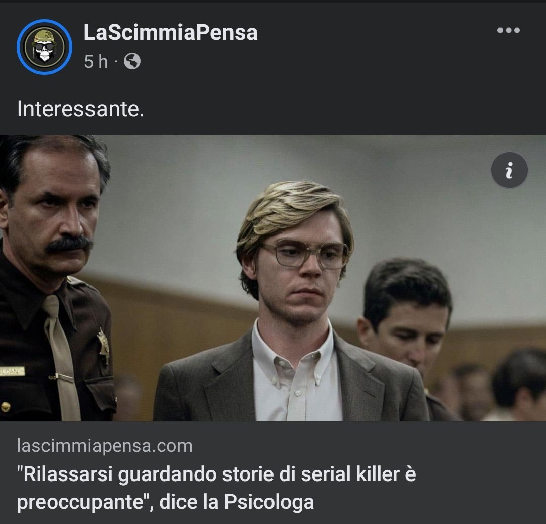 'My mama says I'm ok. She had me tested' (cit.)

@NetflixIT #dahmer #serialkiller