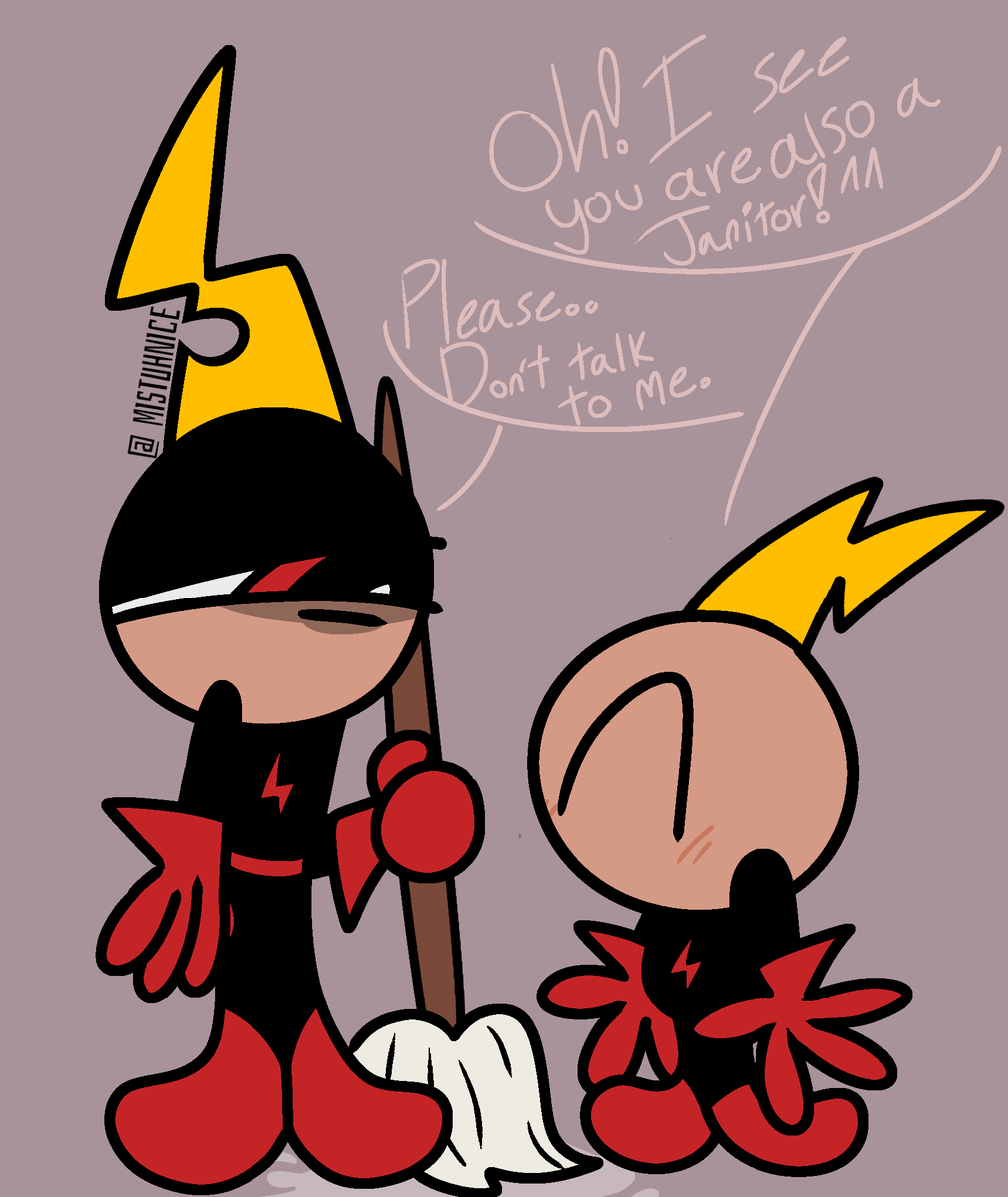 filename_017's tweet photo. I drew my OC talking to someone's character !! [the cheerful one is mine] https://t.co/nHXe49fhZP #SaveWOY #WanderOverYonder #WOYOC #Fanart https://t.co/BtwlxRBQsi