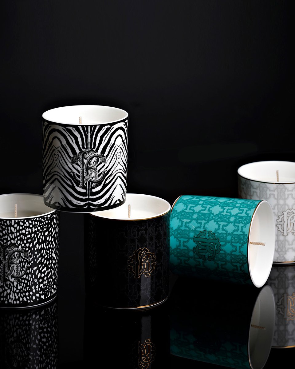 New in at John Paul & Co.: the Roberto Cavalli Home Collection Candles. Shop the collection in-store and online now at John Paul & Co. #robertocavallihome #luxurydecor #torontofurniture