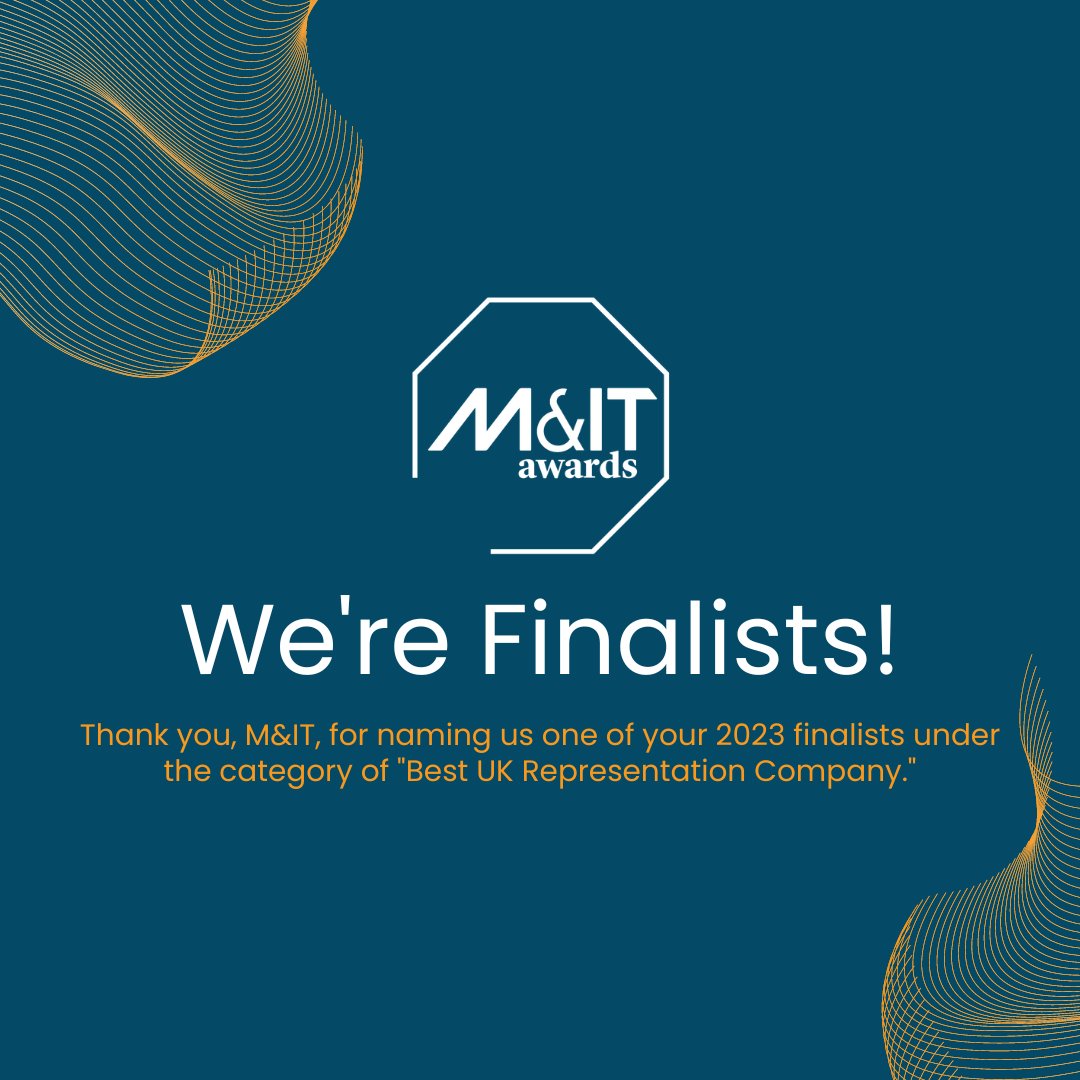 We're thrilled to be featured alongside some incredible companies as a finalist for the M&amp;IT award for the category of "Best UK Representation Company." Fingers crossed we can take home the big win! #GlobalDMCPartners #MITawards #MITawards2023 #MICEindustry #IndustryAwards