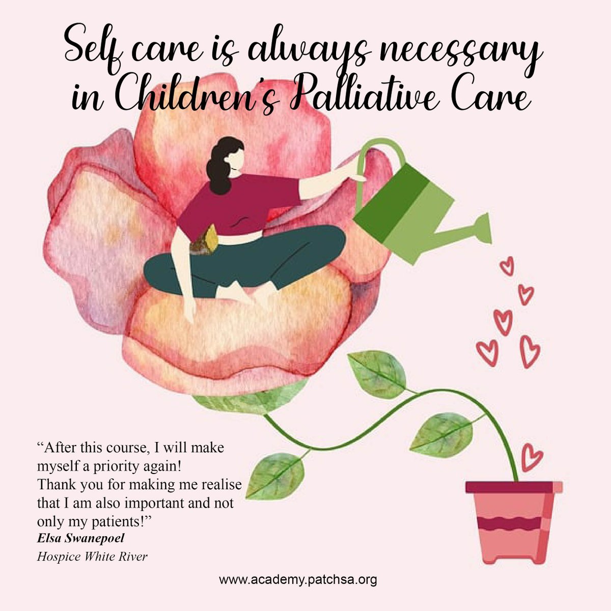 PatchPalliative's tweet photo. An important reminder that many of us need to hear.
This excellent CPD accredited course is available on our Patch Academy online learning platform at https://t.co/xdWZWsDbOW
#selfcare
#onlinelearning
#patchacademy https://t.co/BQ1dBATTIa