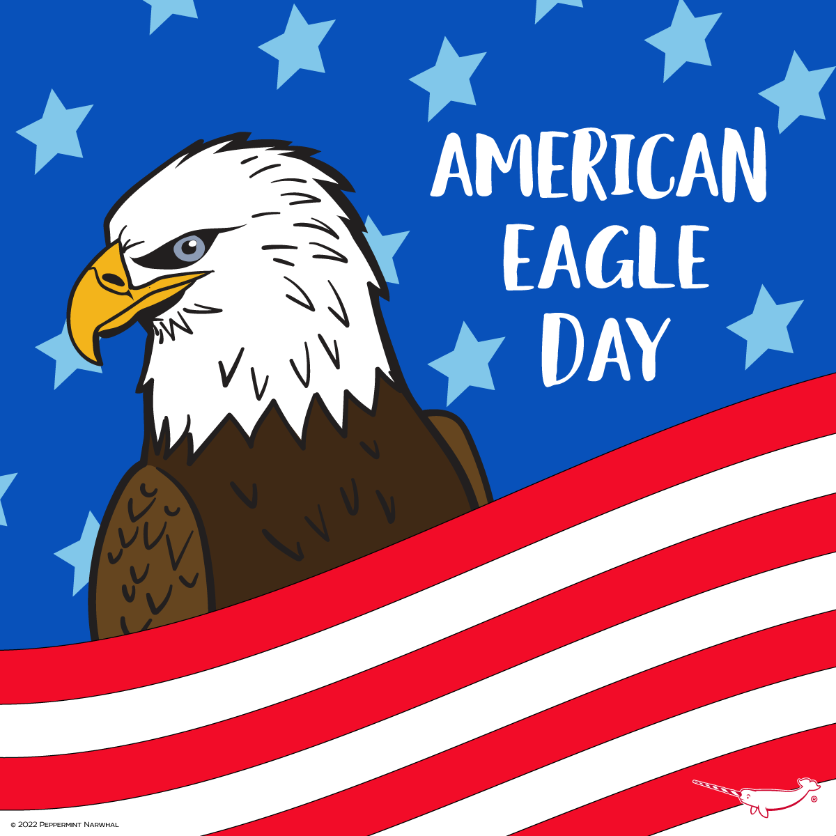 #AmericanEagleDay

Shop #PeppermintNarwhal:
peppermintnarwhal.com

#AmericanEagle #BaldEagle #Eagle