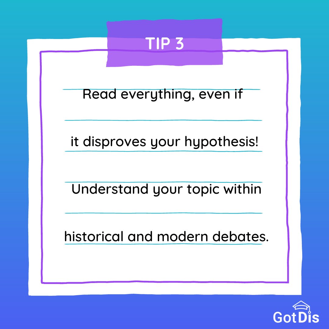 gotdis_io's tweet image. Writing a dissertation can be difficult, let alone starting one! 

📒Scroll through our post to get the best tips to help you along the way! 📒 

#dissertationtips #tips #studentlifehacks #student #graduate #studenttips #dissertation #writing