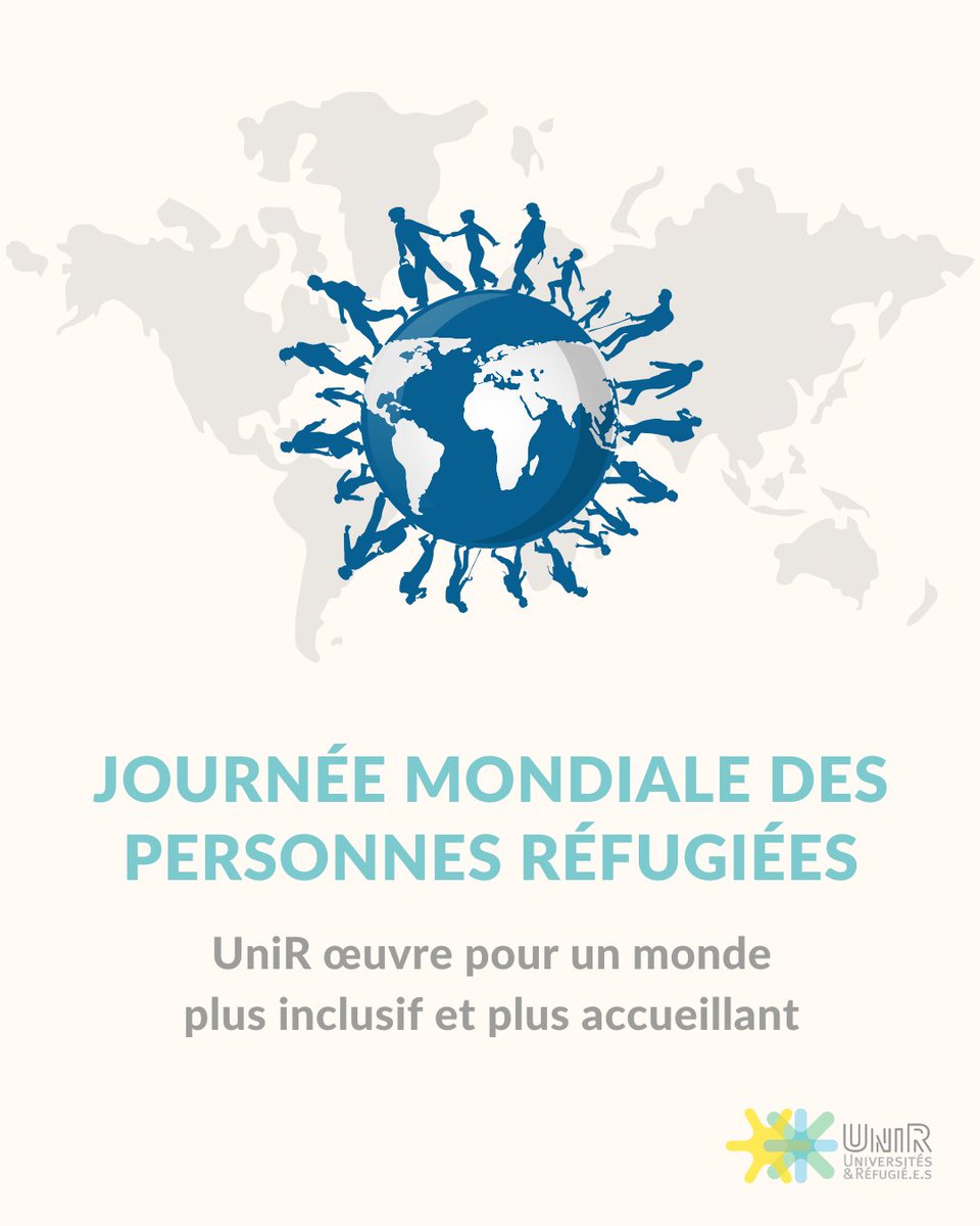 #JourneeMondialeDesRefugies
Aujourd'hui, nous célébrons leur courage, leur persévérance, leur résilience et nous saluons l'innovation sociale comme vecteur d'inclusion, la richesse culturelle, l'altérité et la rencontre. Lisez notre newsletter :  sh1.sendinblue.com/3gskcgeat8lpfe…
