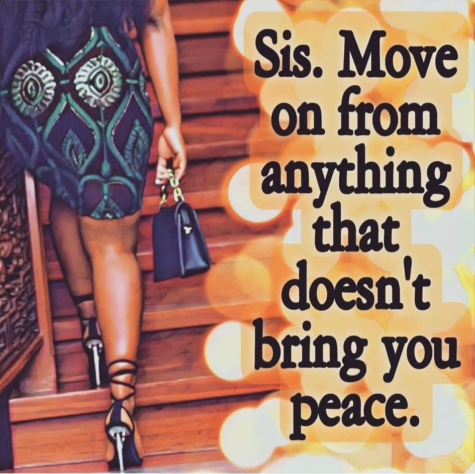 @QueenG719 Happy Tuesday girlfriend ~ Enjoy the rest of your week and move on from anything that doesn’t bring you peace ☮️. #HappyTuesday #TuesdayVibes 🧡#TuesdayBlessings 💛#BlessedWeek 🧡