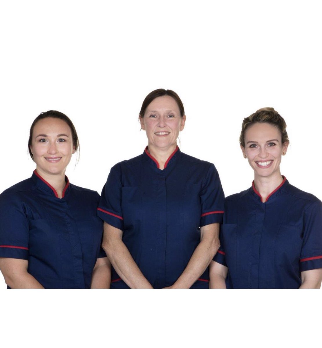 Here we are! Your @TeamNUH Essential Nutrition Matrons. From L to R; Rachel, Tracey and Tig. 
If you see us out and about please do say hi; we are a friendly bunch as you can see 😁

#nutrition #matrons #Dietitians #Nurse