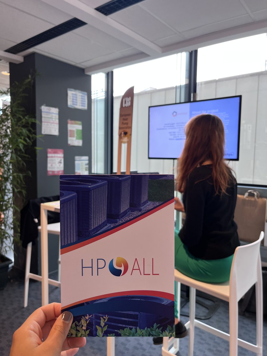🔵🔴Our partners from @helloheatpumps  are attending the #SustainableEnergyWeekin Brussels with a booth! Over there, among other projects, they will showcase our @heatpumps4all benefits!

Join them at the Charlemagne building, stand C18 (second floor) from 20-22 June!👇👀