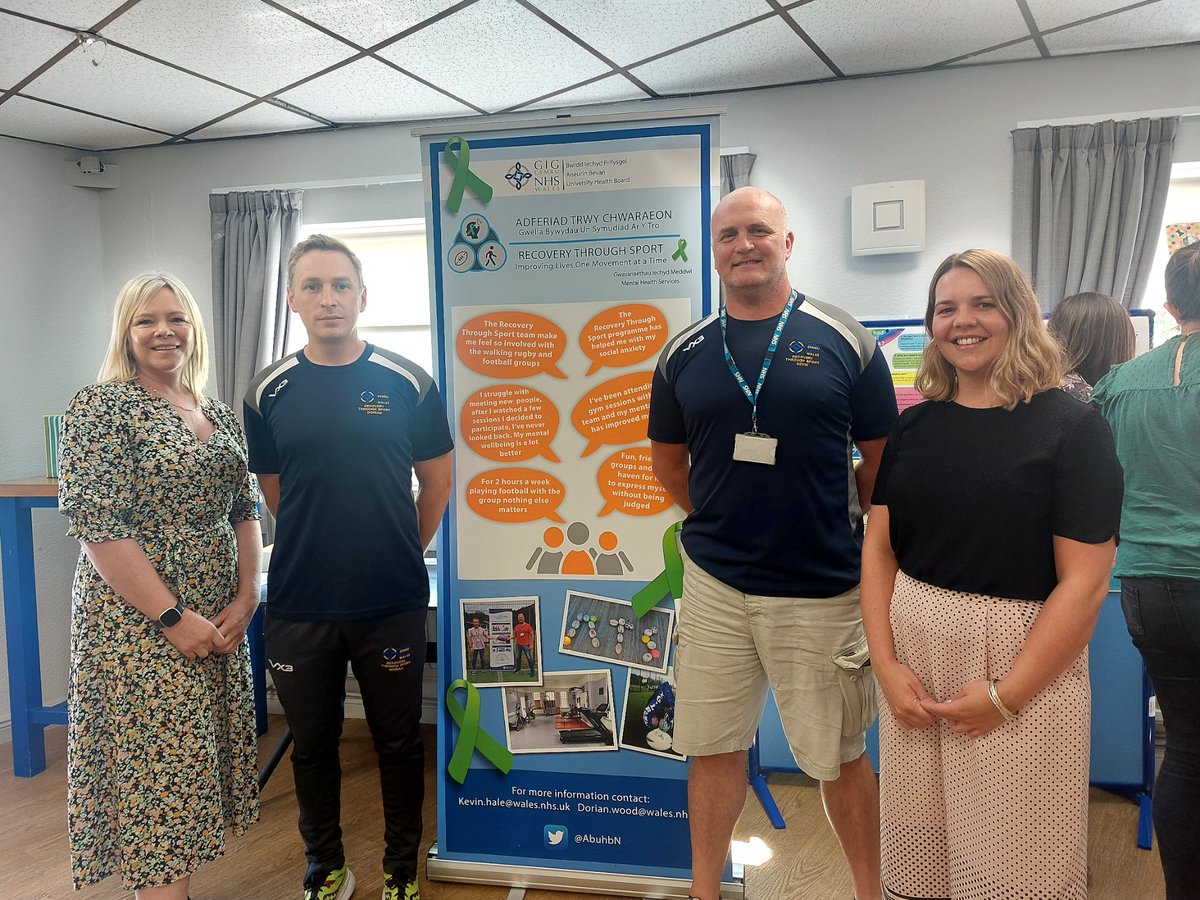 Massive thanks for the invitation for us to present our Recovery Through Sport provision😊 what a fantastic team 🤝  #LDWeek2023 #LearningDisability #RecoveryThroughSport @sugarhiccups71 @laralumkins @AneurinBevanUHB @ABUHBld_pc @Matthew81156980