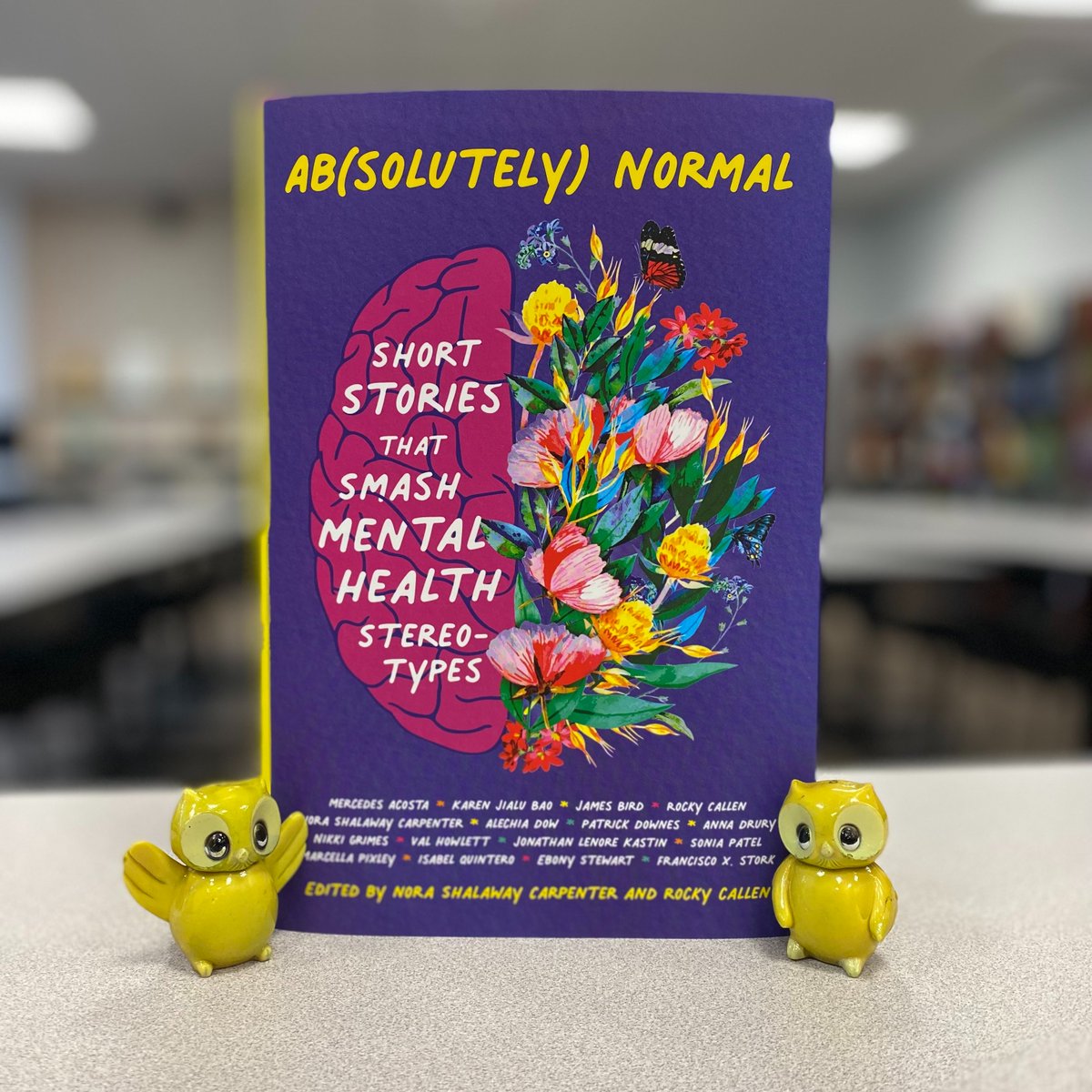 📚🧠 Ab(solutely) Normal: Short Stories that Smash Health Stereotypes by Nora Shalaway Carpenter and Rocky Callen. #dailybutlershelfie #DisabilityPrideMonth #AbsolutelyNormal @norawritesbooks @rocky_writes @Candlewick