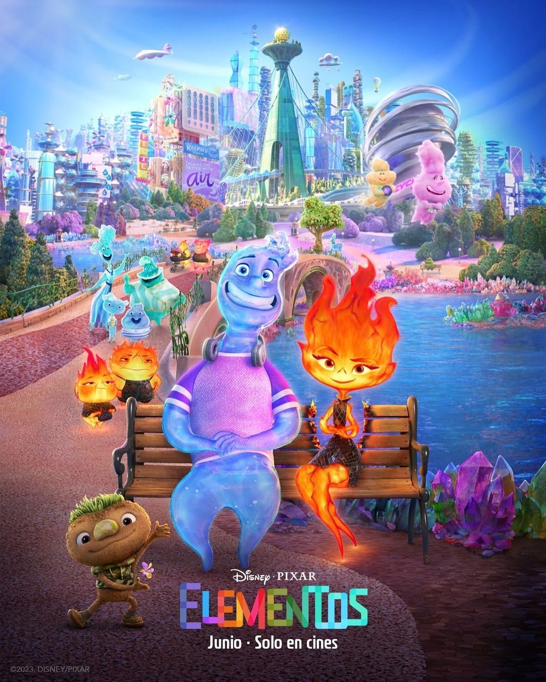 cinemarkoficial on X: Amber e Wade estão chegando nas telonas pra mostrar  que água e fogo podem se misturar, sim! 🤩 #Elementos estreia no dia 15 de  junho nas minhas telonas e