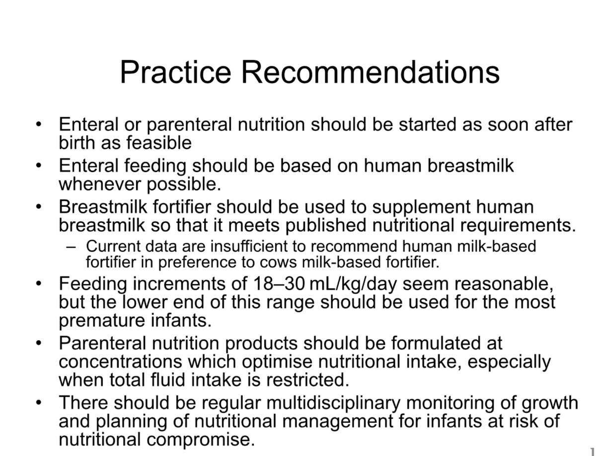 GOLDNeonatal's tweet image. Practice Recommendations &amp;amp; changes to consider putting forward: 
M.Johnson #GOLDNeonatal2023 #GOLDLearning #IAMGOLD #neonate #neonatal #neonatology #neonatologist #NICU #NICUbaby #NICUmom #NICUnurse #preterm #preemie #prematurity #PretermInfant #MicroPreemie #SkinToSkin…
