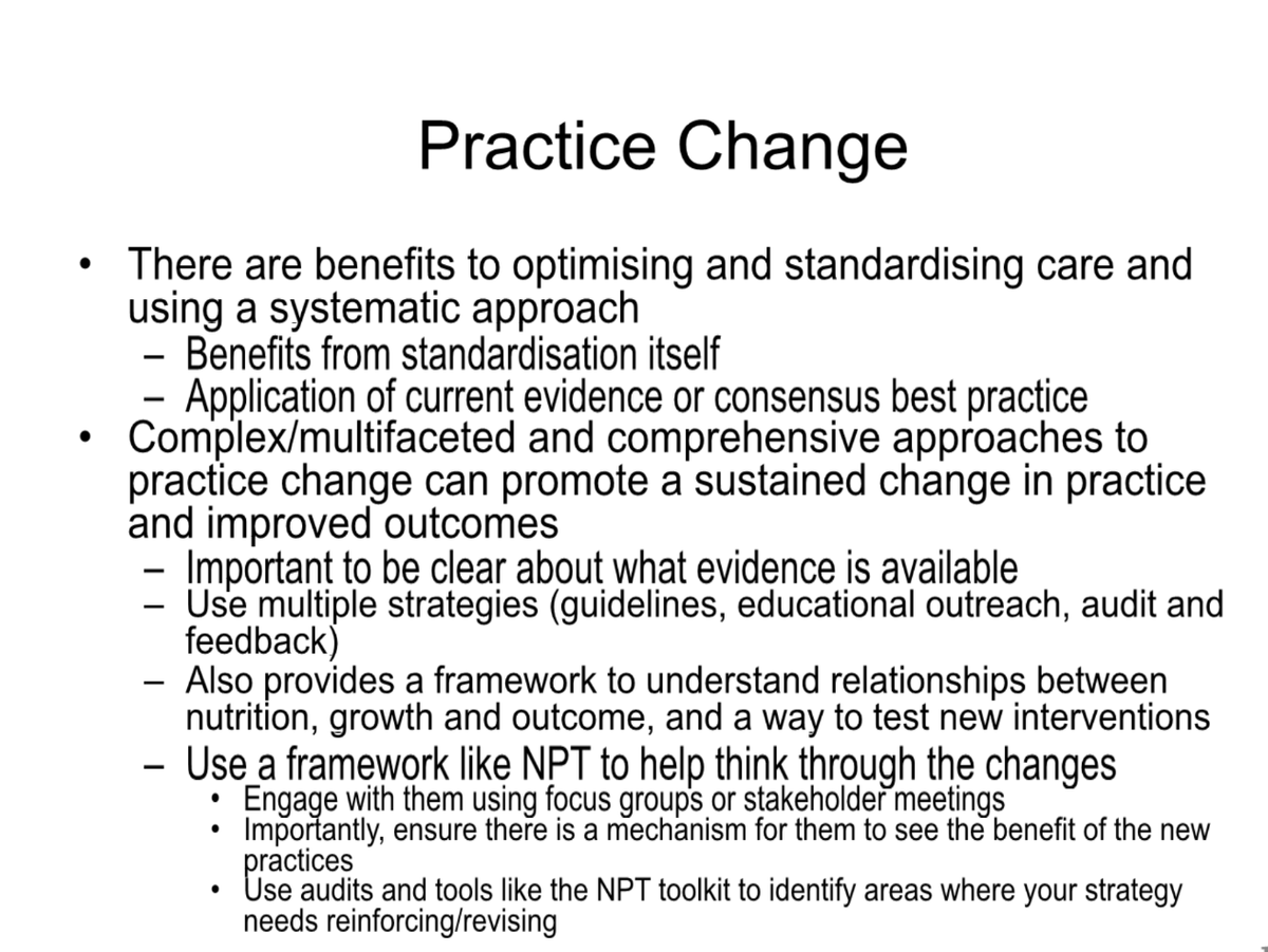 GOLDNeonatal's tweet image. Practice Recommendations &amp;amp; changes to consider putting forward: 
M.Johnson #GOLDNeonatal2023 #GOLDLearning #IAMGOLD #neonate #neonatal #neonatology #neonatologist #NICU #NICUbaby #NICUmom #NICUnurse #preterm #preemie #prematurity #PretermInfant #MicroPreemie #SkinToSkin…