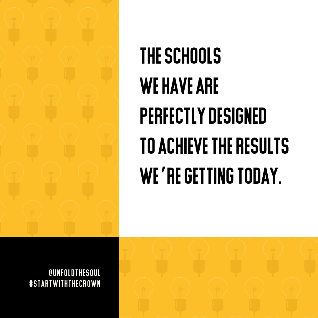 All breakthroughs are borne of disruption. To change something, you have to be willing to change something. Be ruthless! #THATSchool #StartWithTheCROWN #RuthlessEquity #Equity #atplc #TeachTimmy #PLC #RTIAW