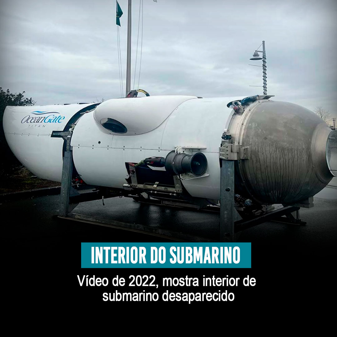 MasterWNews's tweet image. Em  Vídeo de 2022, o CEO e fundador da OcenGate, Stockton Rush apresentou os detalhes do submarino que desapareceu domingo dia 18.
Assista: masterwnews.com/40148/

Foto reprodução: oceangateexped
#masternews #Submarino #Titanic #desaparecido #acidentenomar