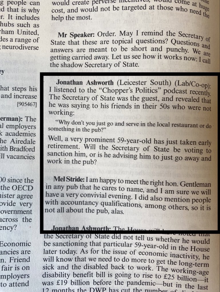 Chopper’s Politics Podcast finally makes Hansard, the official record of Parliament, after 350 episodes and 8million listens! <a href="/ChoppersPodcast/">Chopper's Politics</a> <a href="/JonAshworth/">Jonathan Ashworth</a> <a href="/MelJStride/">Mel Stride</a>