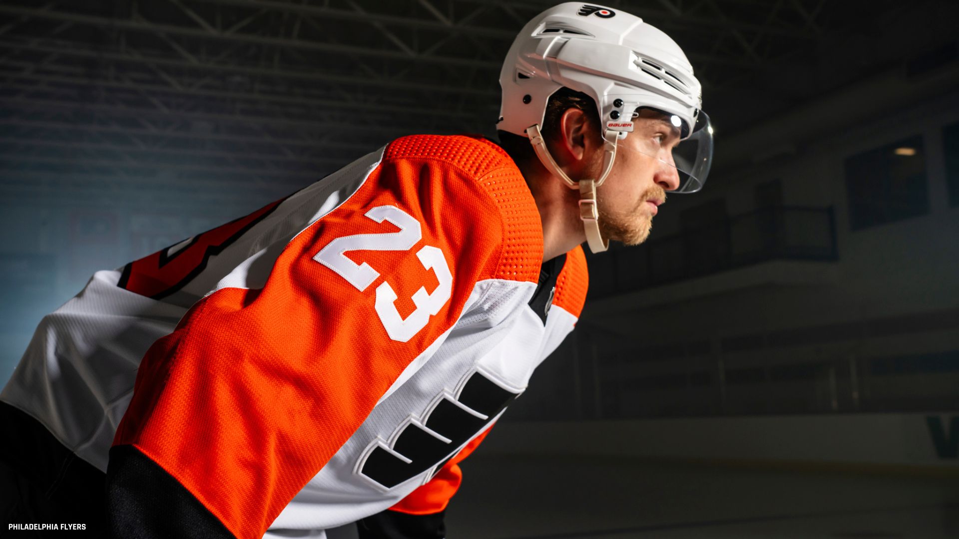 Sports Business Journal on X: The @NHLFlyers unveiled their new jerseys,  which is a throwback to the burnt orange colored uniforms 🏒 The design  changes are the first alterations to the team's