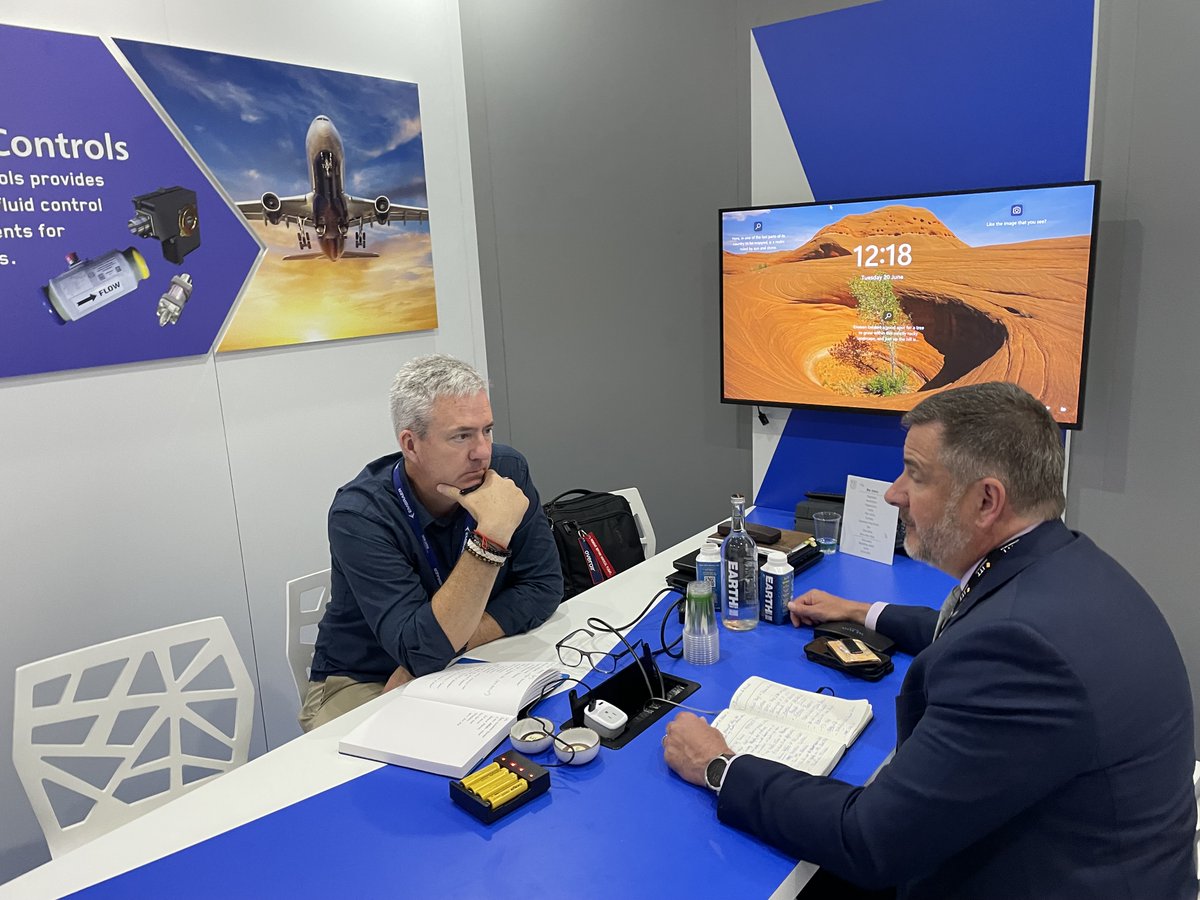 ITT Inc. (NYSE: ITT) (@itt_inc) on Twitter photo Thank you to <a href="/CompositesWrld/">CompositesWorld</a> Publisher Jeff Sloan (shown left) for speaking to ITT's Vice President and General Manager, Control Technologies Will Zmyndak at the <a href="/salondubourget/">Paris Air Show</a> today. #ParisAirShow2023 Thank you to <a href="/CompositesWrld/">CompositesWorld</a> Publisher Jeff Sloan (shown left) for speaking to ITT's Vice President and General Manager, Control Technologies Will Zmyndak at the <a href="/salondubourget/">Paris Air Show</a> today. #ParisAirShow2023