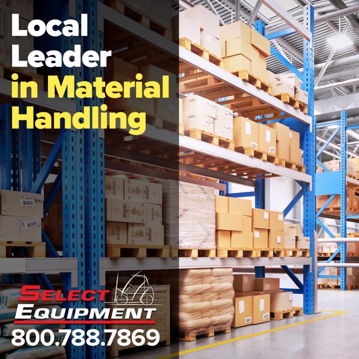 SelectEquip's tweet image. At Select Equipment of #California, we strive to be our customers’ trusted partner. As industry experts, we know #MaterialHandling and #warehousing top to bottom. We provide the industry’s highest-value products supported by top-of-the-line parts and superior customer service.