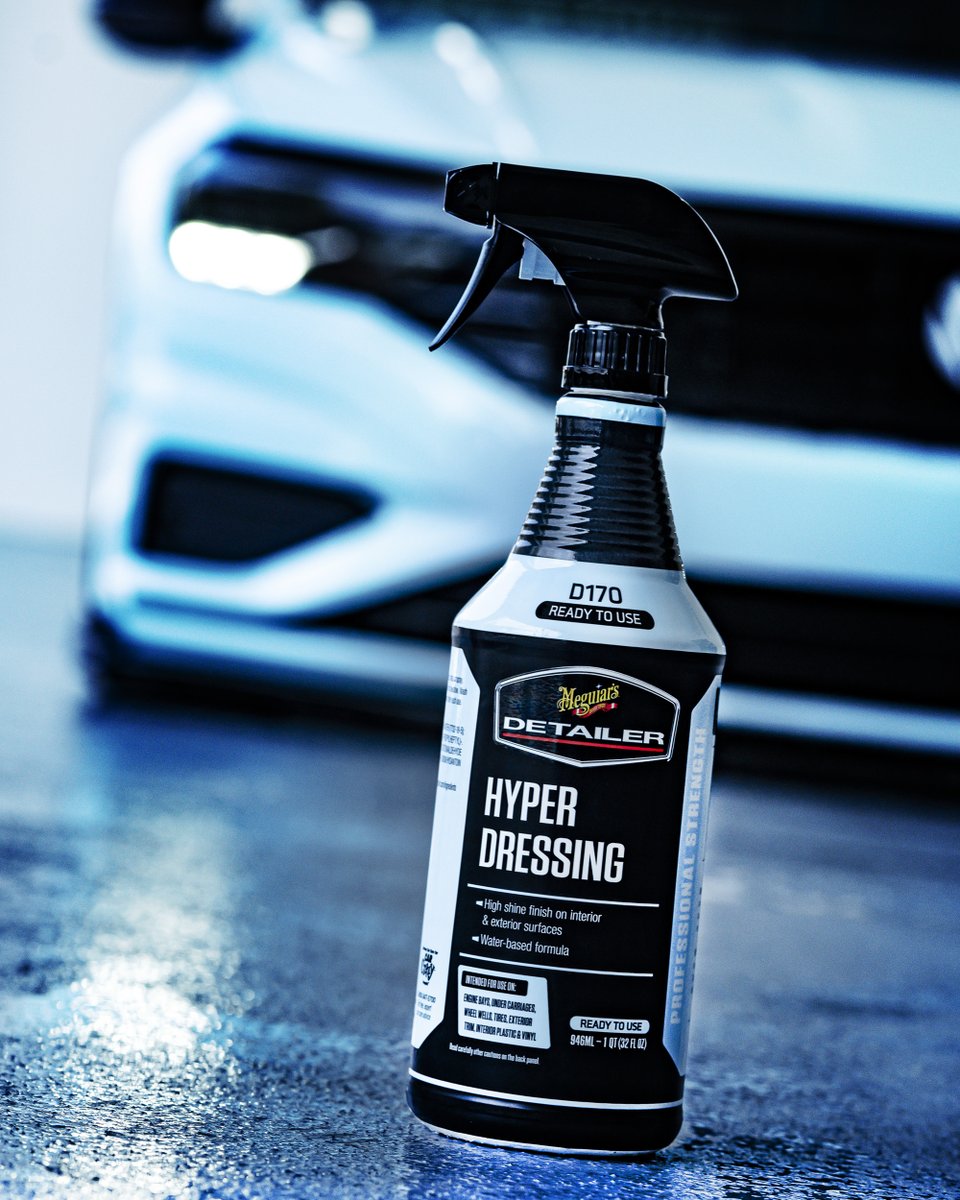 Meguiars's tweet photo. If you’re looking for a professional & versatile dressing with a great shine that’s ready to use, just pull the trigger! 😉 It's ready to use!!
Get it here & now! ⬇️
https://t.co/OqBwdVlGsF
#detailing #hyperdressing #trimdtessing #meguiars https://t.co/2yv67UQ46q