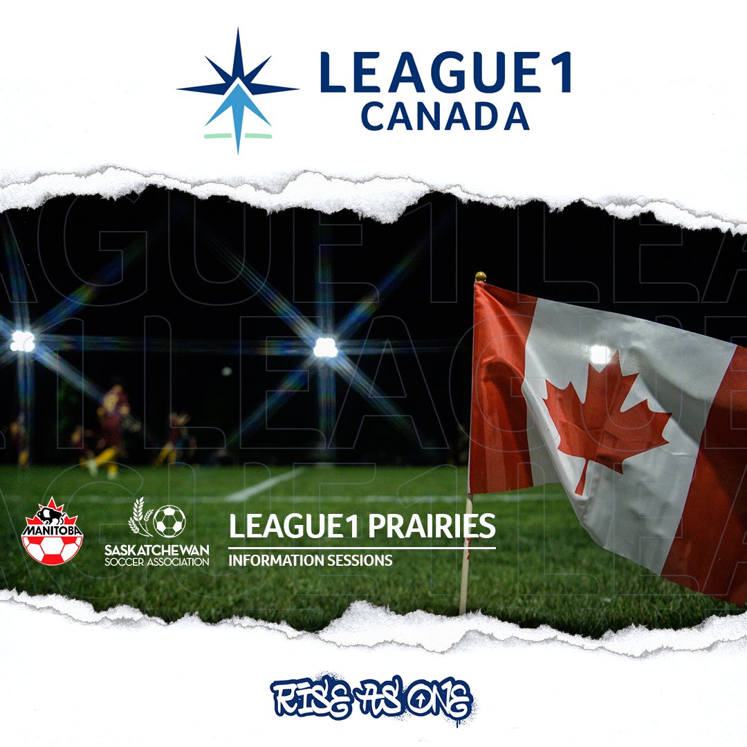 League1 Canada to explore the opportunity to launch League1 Prairies in 2025.

Info sessions are scheduled for late June and early July for those interested in learning about a proposed new multi-provincial Pro-Am League.

Find out more: sport.li/nk-L1PR2025

#L1CA #RiseAsOne