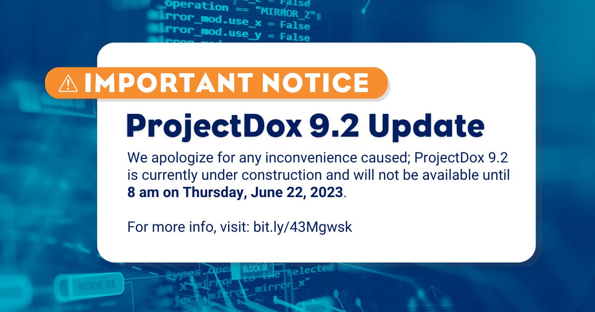 COHPermits's tweet image. #ThankYou for your patience as we #upgrade to ProjectDox 9.2! Regular services are set to resume this Thursday. The updated #UserGuides are now available! Check it out here 👉 hpceservices.org