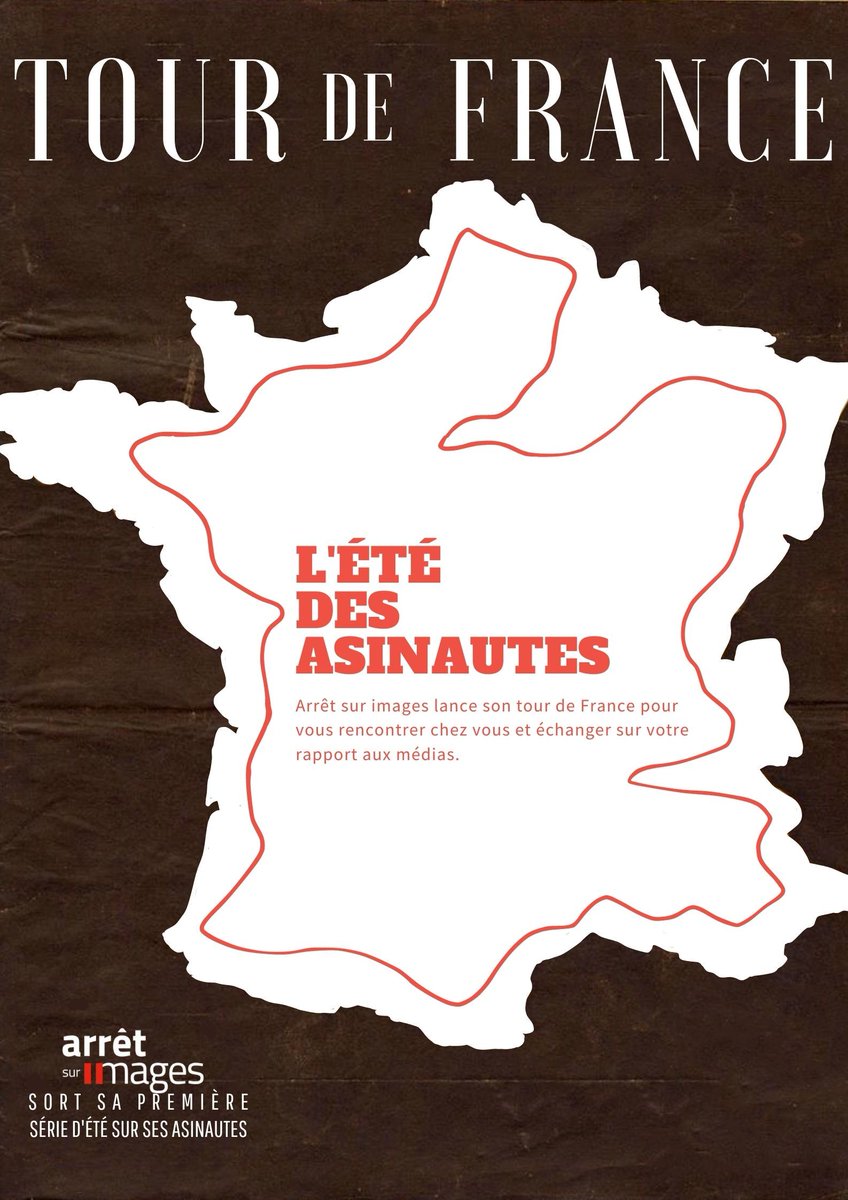arretsurimages's tweet photo. Et si cette année nous faisions de vos histoires nos actualités de l’été ? Arrêt sur images passe la première et lance son tour de France pour vous rencontrer chez vous et échanger sur votre rapport aux médias 👇 1/3 https://t.co/fETV5fyWGO