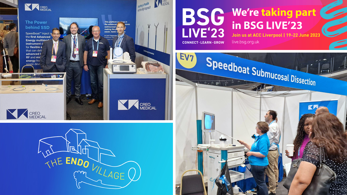 Creo Endoscopy (@creoendoscopy) on Twitter photo Wow! Day 1 at #BSGLive23 was amazing! The #Endovillage was the place to be as clinicians tried Speedboat assisted Submucosal Dissection with expert guidance from Dr <a href="/vega_roser/">Roser Vega</a> & Dr <a href="/iosifbeintaris/">Iosif Beintaris</a> with great results ๐คฉ Stay tuned for more #EndoInnovation tomorrow! <a href="/BritSocGastro/">BSG</a> Wow! Day 1 at #BSGLive23 was amazing! The #Endovillage was the place to be as clinicians tried Speedboat assisted Submucosal Dissection with expert guidance from Dr <a href="/vega_roser/">Roser Vega</a> & Dr <a href="/iosifbeintaris/">Iosif Beintaris</a> with great results ๐คฉ Stay tuned for more #EndoInnovation tomorrow! <a href="/BritSocGastro/">BSG</a>