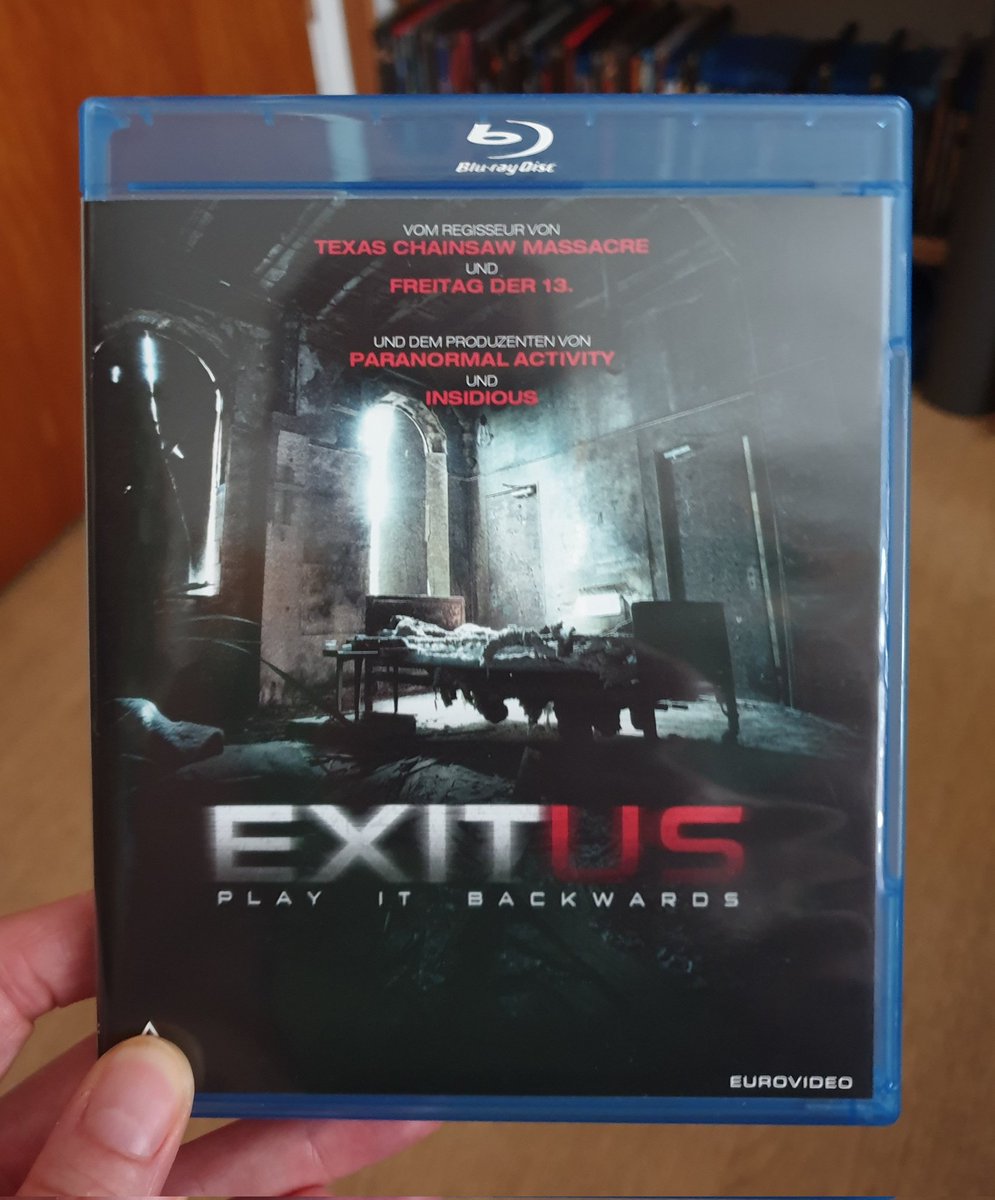 TanjaStrutzl's tweet photo. I don't know if you've watched #ExitUs (#Exeter) directed by #MarcusNispel, if not then you should do it ! It's a great, crazy & scary demonic possession movie with cool effects & a brilliant cast. #StephenLang #BrittanyCurran #KellyBlatz #MichaelOrmsby #GageGolightly #BrettDier https://t.co/0iCvB0ccEH