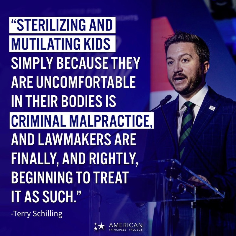 19 states have now restricted sex-change procedures for minors!