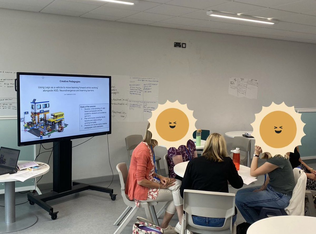 I really enjoyed running a 1 hour CPD session today for our county Diocese’s school network. We had a great time looking at the effectiveness of using Lego as a vehicle to help students with ASD make academic progress within the classroom. #legoeducation #SEND #AutismAwareness