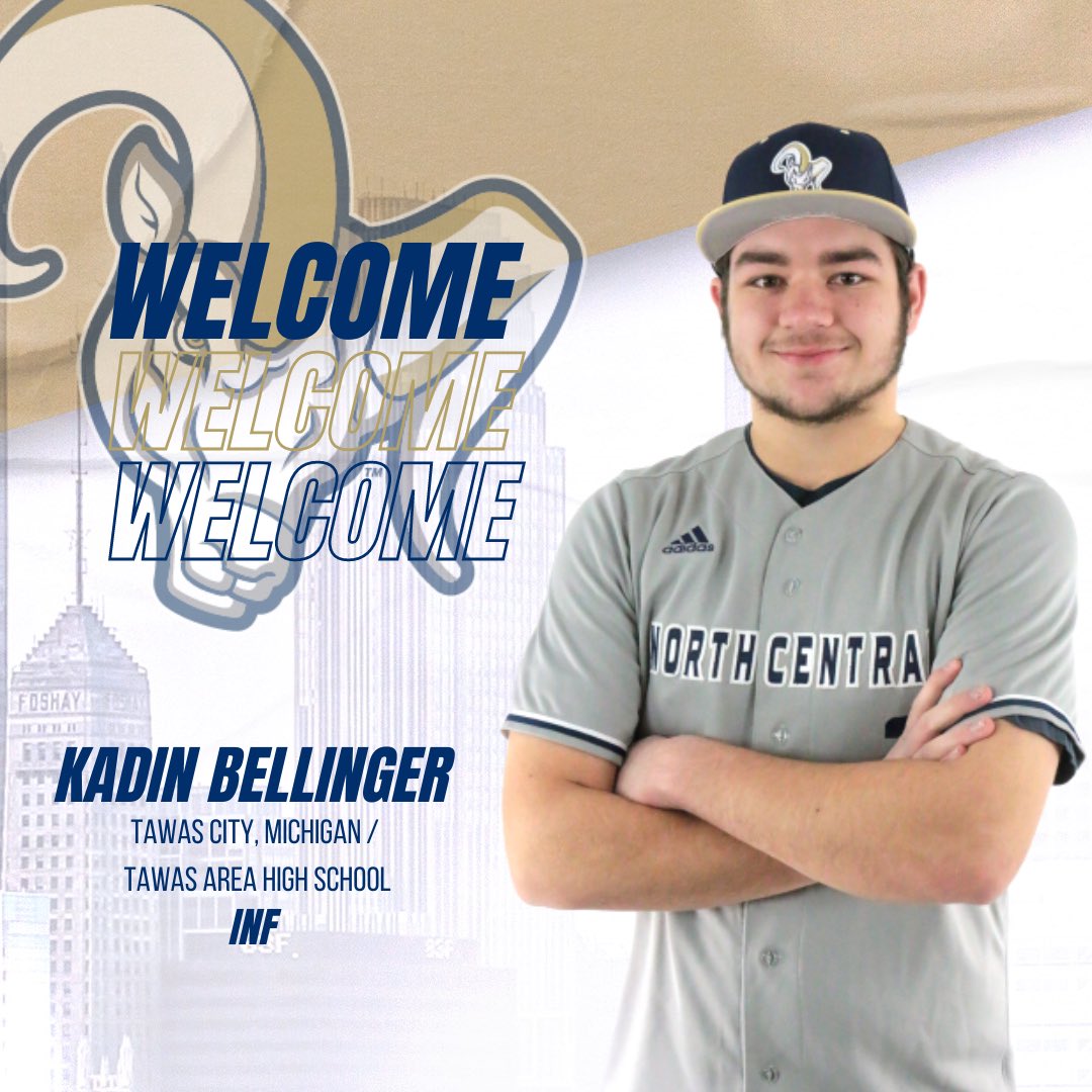 Introducing our new Rams for the 23-24 season! 
🚨🐏⚾️🐏🚨
Kadin Bellinger
INF
Tawas City, MI
Sports Management 

#DowntownU x #D3Baseball 
#Ramily
