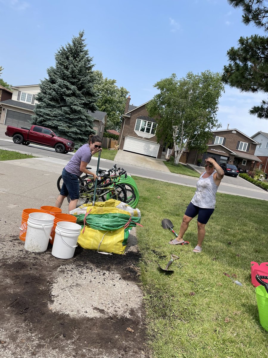 Garden revamp! Thank you Mrs Sullivan for leading this eco work.