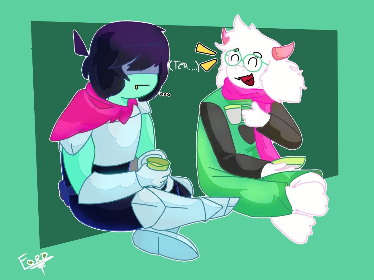 Sorry for being absent for a while, I've just been hit with an art block as i had 3 scrapped ideas for this drawing, but hopefully this makes it up! #DELTARUNE #deltarunefanart