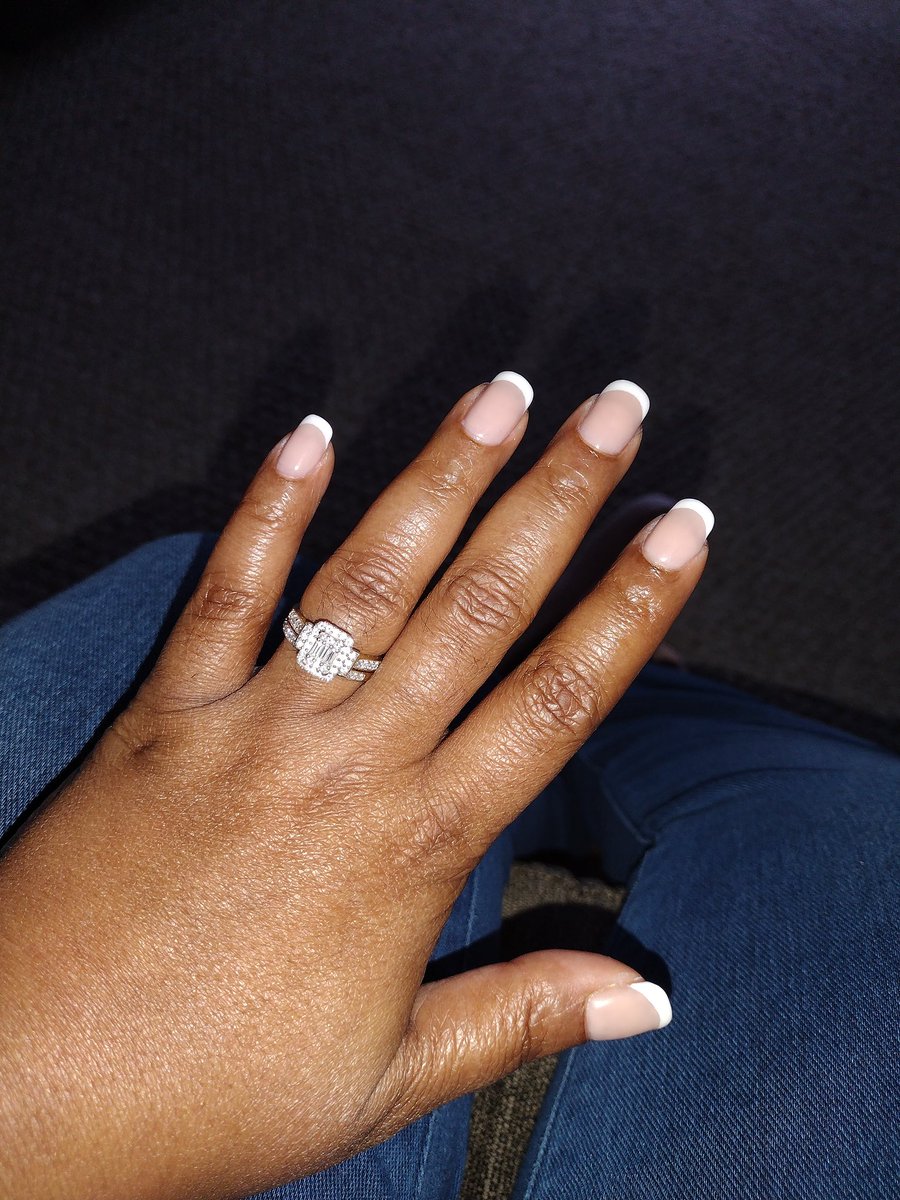 Haven't done #frenchtip in awhile.....#nailsdone💅🏿