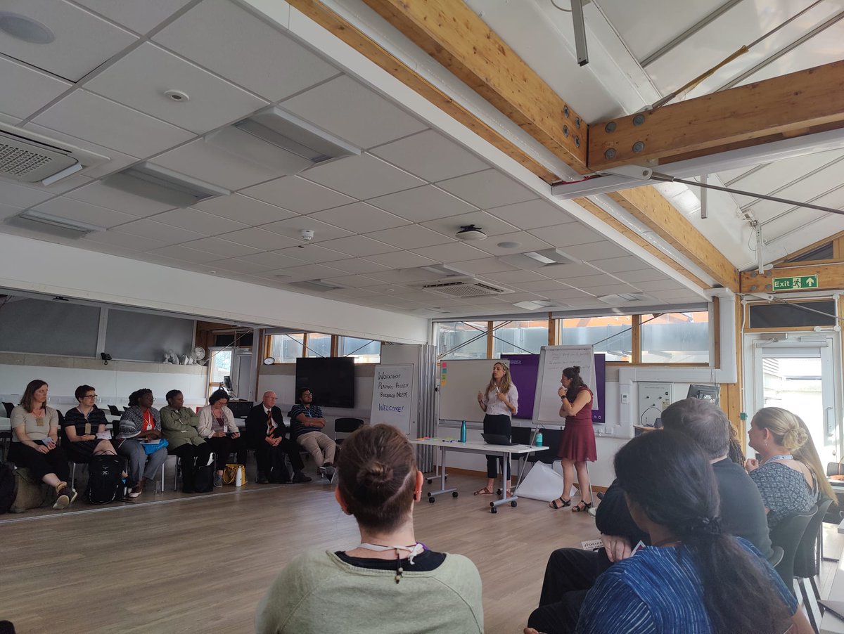 UoPPlastics's tweet image. Workshop: The Global Plastic Policy Centre - Plastics Policy Research Needs, led by @AntayaMarch and @rachel_karasik #PlasticsFuture2023