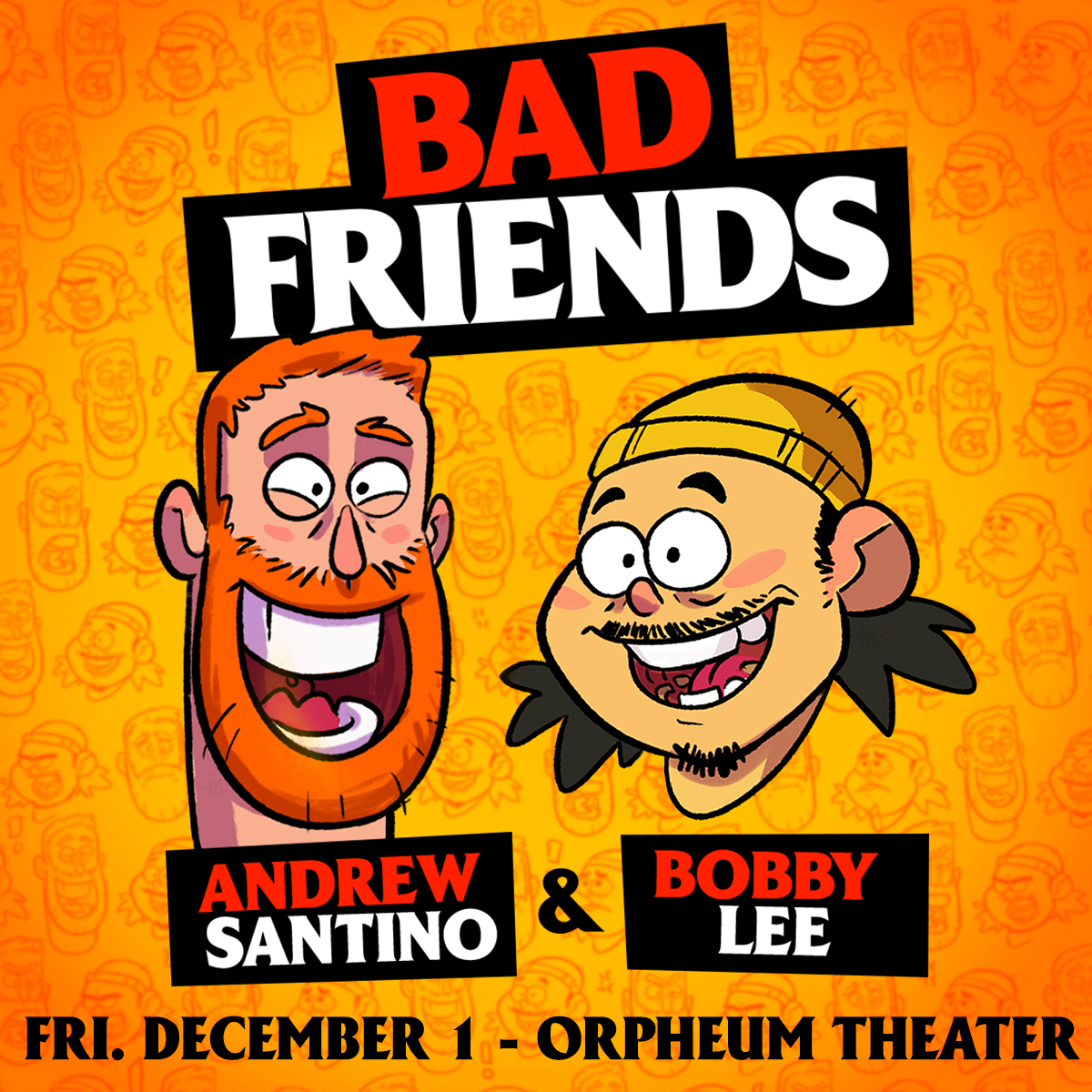 JUST ANNOUNCED ✨ Bad Friends Podcast with Andrew Santino & Bobby Lee Friday, December 1, 2023 | #MadisonWI On sale Friday at 10AM » bit.ly/BadFriendsMadi… #BadFriendsPodcast #BadFriends #MadisonWI