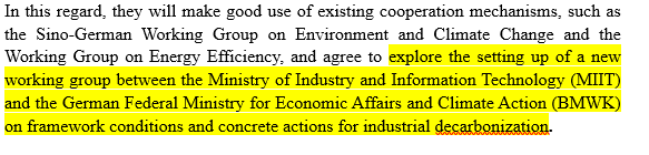LutzWeischer's tweet photo. 👍Mechanism will be like an ☂️for a number of existing formats that will be intensified, on #energytransition , #renewables , #energyefficiency, #climate, #mobility, #GreenFinance. A new dialogue will be established on #CircularEconomy & explored on #IndustryDecarbonization https://t.co/PIagg7Ijcy