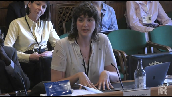 .@CrowtherMaddy from @WagingPeaceUK warns Darfur can’t be seen as separate from what’s happening in Khartoum. The scale of the violence is truly catastrophic - hearing from UK Sudanese community on Sunday, people had 8 or 10 or 5 family members each die in Darfur.