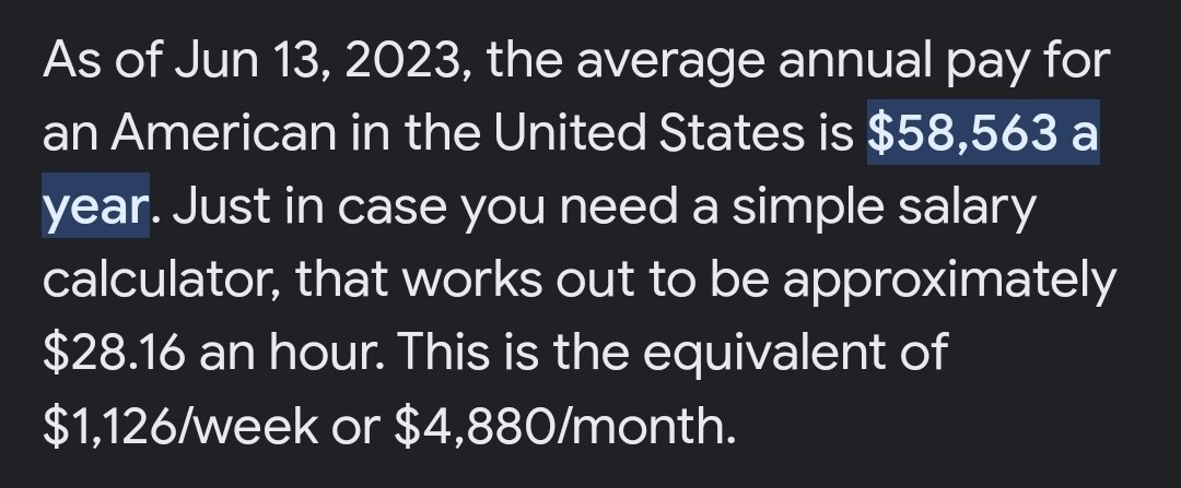 the average yearly income during the great depression adjusted for inflation to today compared to the average yearly income of today

if you feel stretched thin and stressed out, this is probably a majorly contributing factor

eat the rich