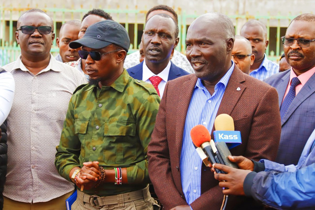 GovernorBii's tweet photo. Today's visit by Sports CS Hon. @AbabuNamwamba and PS Eng. Peter Tum to Kipchoge Stadium demonstrates government's unwavering commitment to its timely completion. Named after Athletics icon Mzee Kipchoge Keino, it is also set to host sports events during Devolution Conference. https://t.co/IcYJw3GqRn