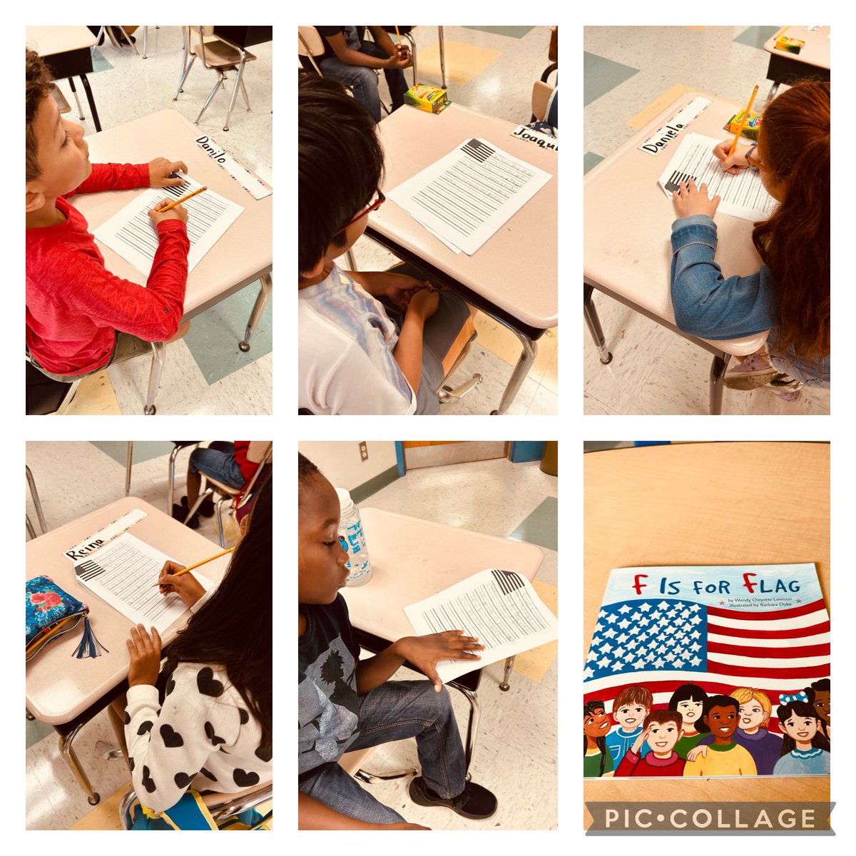 kdasilva_BASD's tweet image. Writing what we learned about the American Flag. 🇺🇸  great stuff happening here in @BasdEsol summer schools Journey to America ✈️🌎@BethlehemAreaSD #BuildingBethlehem
