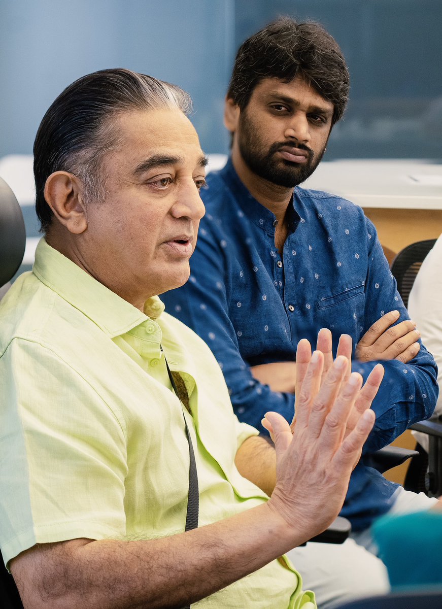 #KH233

✨Shoot to start from September.
✨ #Hvinoth is making the changes what #kamalhassan has suggested.
✨ #VijaySethupathi is roped in.
✨Music by #Ghibran 
✨Kamal will soon complete #Indian2 and will join in this.. after this #KH234 with #Maniratnam will start.