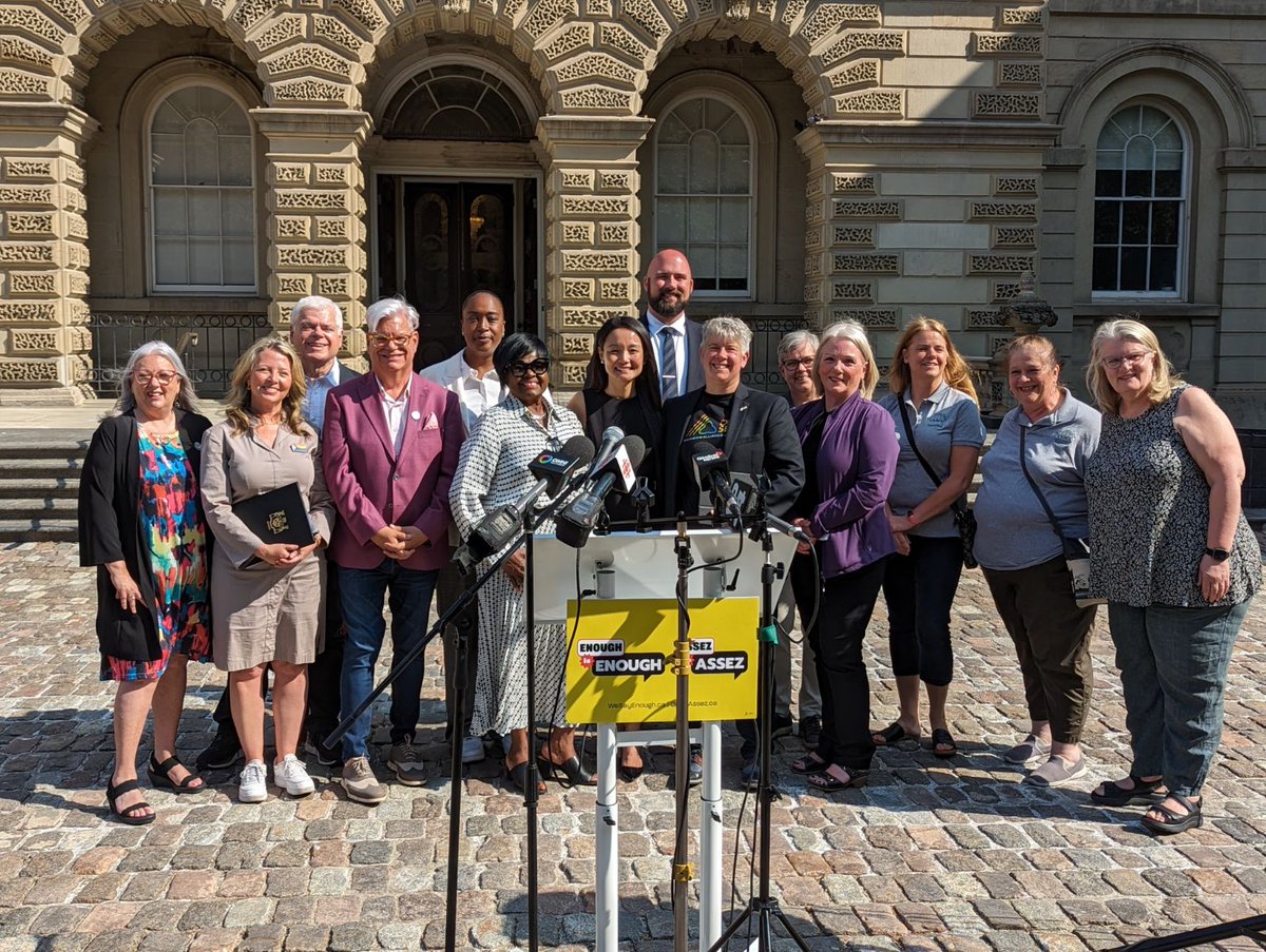 Ford’s appeal of the decision to strike down #Bill124 is a slap in the face to public sector workers, and we’ve had enough. “We’re organizing to fight for our rights. We’ll do whatever it takes – nothing is off the table” says @JPHornick.
bit.ly/42UbtEK #onpoli