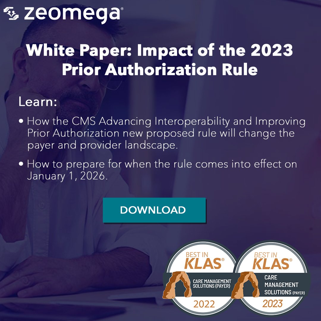 Still unsure about @CMSGov’s Advancing Interoperability and Improving Prior Authorization proposed rule? Download our #whitepaper to learn about the latest #FHIR and #priorauthorization implementations and their impact on the payer and provider landscape📑
bit.ly/3ZKIlOC