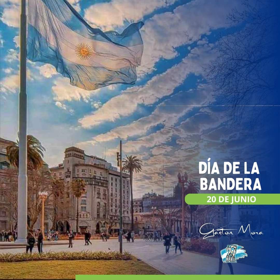 Gastonmoraok's tweet photo. Nuestro símbolo patrio mas importante, nos identifica y nos une como argentinos. 💙🤍

#DiadelaBandera #20deJunio https://t.co/EmCELIvz0d