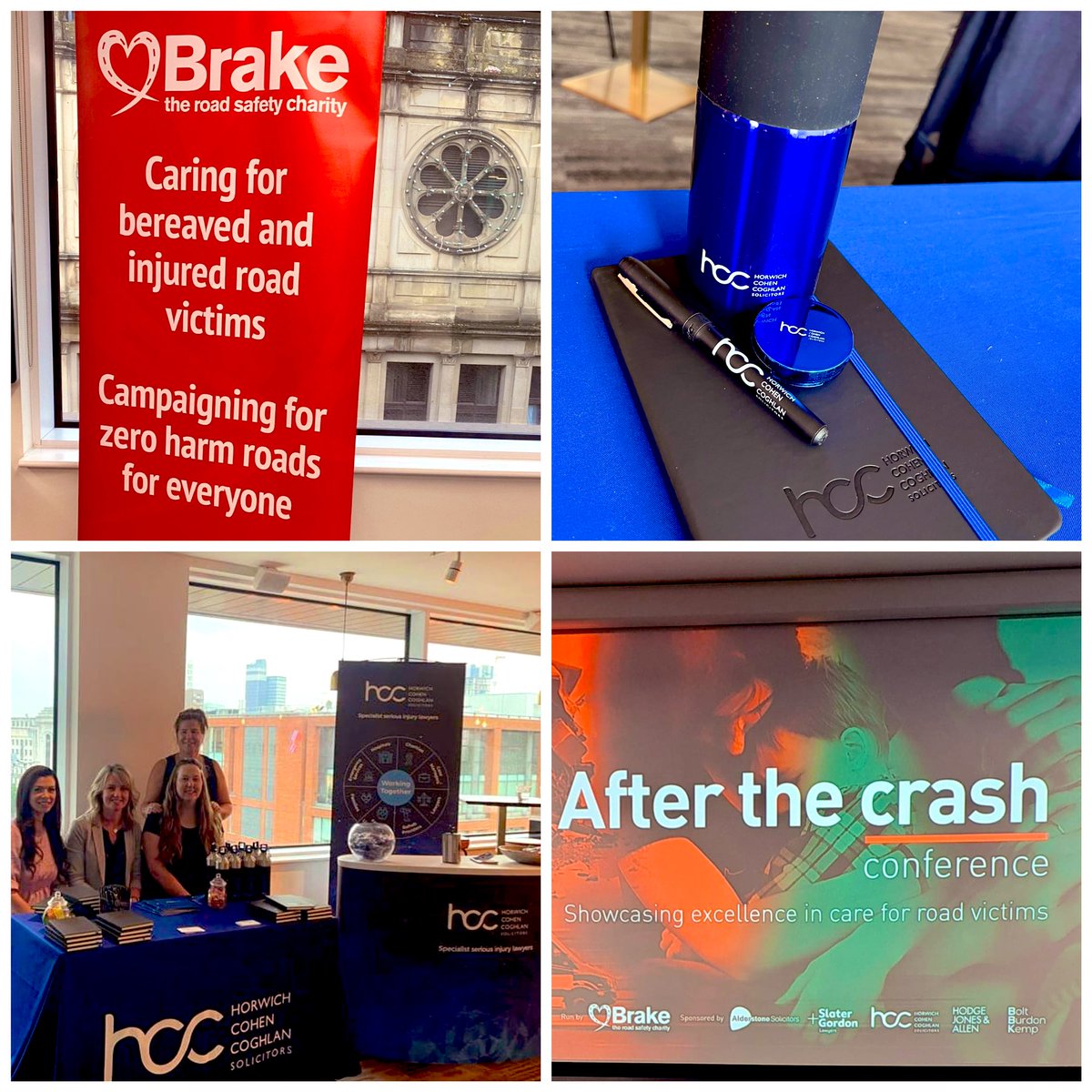 Brilliant day at the ‘After the Crash’ conference organised by @Brakecharity Really informative speakers and lovely to speak with so many new & familiar faces 

@HCCSolicitors #seriousinjury #lawyers #RoadSafety