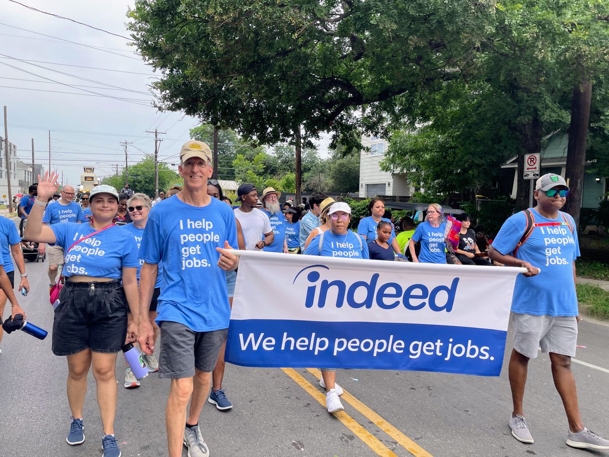 Indeed proudly sponsored and marched this weekend in the Central Texas Juneteenth Parade and Celebration in Austin.

#Juneteenth #InsideIndeed #WeHelpPeopleGetJobs #BelongAtIndeed