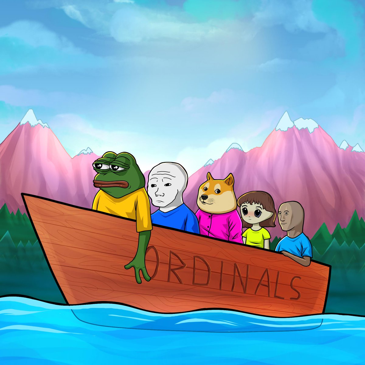 proofof_rekt's tweet photo. Pepe, Doge, Milady, Leader, and Stonks sail to a new destination

The first 69 people to fill out the form get a FREE🍀 
https://t.co/NmR4FLR9gi

Send your BTC address https://t.co/OAZVhE3pwk