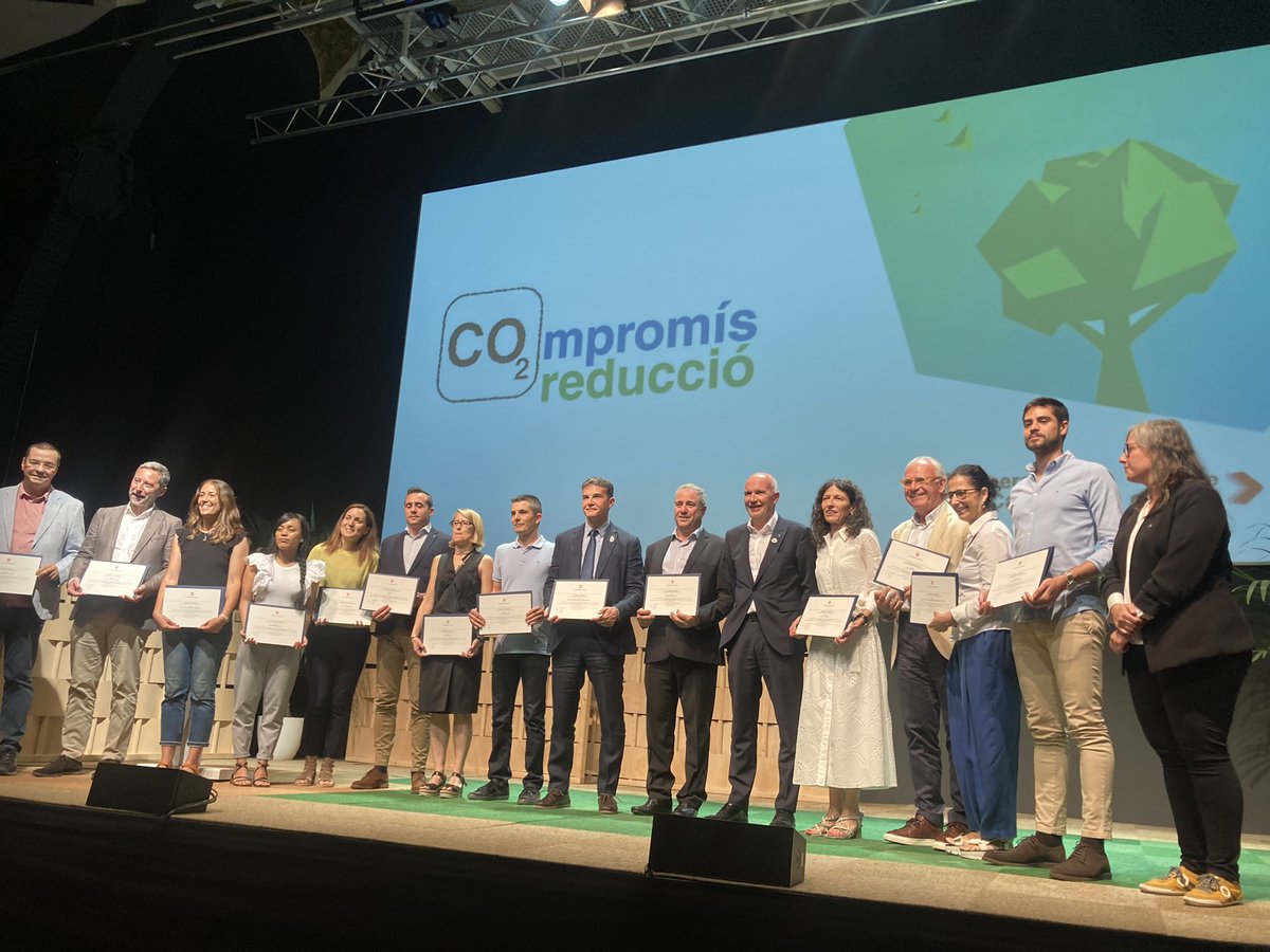 Universitats, empreses i entitats socials compromeses amb la reducció de les seves emissions de gasos d’efecte hivernacle demostrant que hi ha altres maneres de fer avui al @cececebe